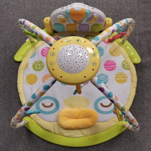 пластиковая круглая детская игрушка подушка / игрушечный спортзал - утка